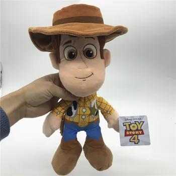 1piece 28CM 11inch Mänguasja lugu armas poiss Sheriff Woody Uhkus woody pehmed pehmed mänguasjad, plüüš
