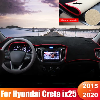 Näiteks Hyundai Creta ix25 2015 2016 2017 2018 2019 2020 Auto Armatuurlauale Päikese Vari Katab Vahend Laua Mat sisustuselemendid