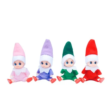 1tk Väikelapse Beebi Elf Nukud Liigutatavate Käte Jalgadega Nuku Maja Tarvikud Jõulud Nukud Beebi Päkapikud Mänguasi Lastele