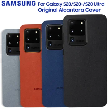 Samsung S20+ S20 Ultra Plus Juhul Ametlik Algne Ehtne Seemisnahk Nahk On Paigaldatud Kaitsekile Luxury Premium Juhul