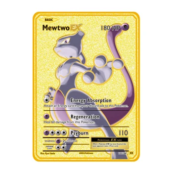 27 Stiile Pokemon Mew-kaks Roostevabast Terasest Metallist Mänguasjad Hobid Hobi Kollektsiooni Mängu Kogumine Anime Kaardid