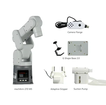 Elevant Robootika mechArm M5Stack 6-Telje Robot Arm Desktop robotkäsi-Kõik ühes ülikond