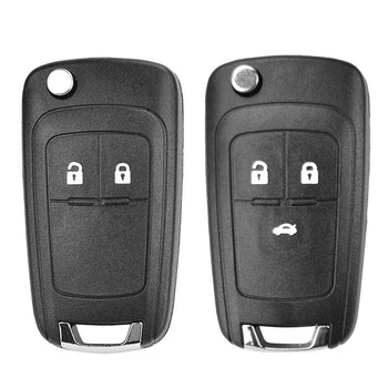 Uus 2/3B Kummist Klapp Kokkuklapitavad Remote Key Shell Fob puhul Chevrolet Aveo Cruze Sonic Malibu Auto võtmed Tarvikud