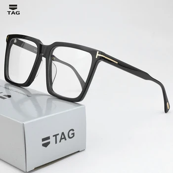Retro Square prillid raamiga meeste 2021 Suur Atsetaat brand prillid lühinägevus arvuti prillid raamid naiste mood prillid
