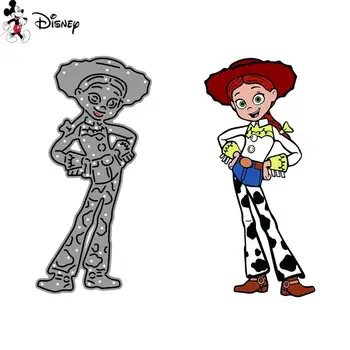 Cowgirl Jessie Lõikamine Sureb Disney Toy Story Die lõigatud DIY Scrapbook Paberist Kaardi Tegemise Dekoratiivsed Käsitöö Diecut Uus 2022
