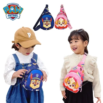 Algne Paw Patrull Messenger Bag Poisid Tüdrukud Fashion Armas Rahakott Reisi Cartoon Messenger Bag Anime Seljakott Kingitus Chase Skye