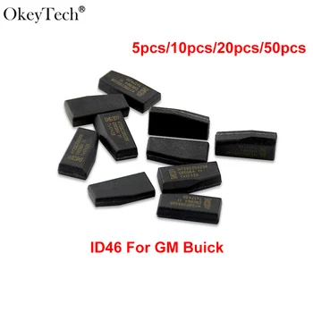 Okeytech 5tk 10tk Originaal ID46 Cremic Kiibid Buick G-M Cloneable Transponder Võti Kiip Koopia Kõrge Kvaliteedi PCF7936AA