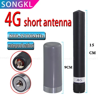 4G LTE-Isotroopne Antenn High-Gain 2G, 3G 2.4 G Ruuteri Väline Antenn Väljas F Veekindel N-Mees AP Bridge 800-2700M GRAMMI