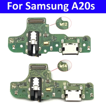 10tk/Palju,Dock Connector USB-Laadija Laadimise Port Flex Kaabel laual Mikrofon Samsung A20S A207F M12 M14