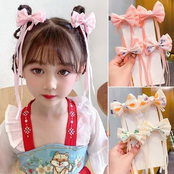 Uus Korea Printsess Vibu Streamer Juuksenõelad Armas Laste Magusad Tüdrukud, Juuksed Klippe Naiste Barrettes Hairgrips Juuksed Tarvikud