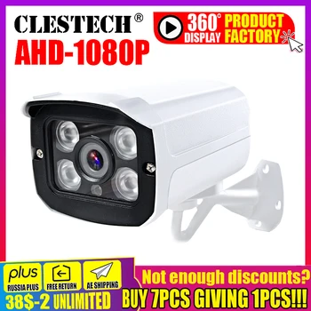4led Array Metalli TÄIS AHD CCTV Kaamera 720P/960P/1080P SONY IMX323 Digital HD Outdoor Veekindel ip66 IR Infrapuna on Bullet
