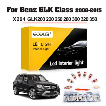 LED Interior Light Komplekt Mercedes Benz GLK-Klassi X204 GLK200 220 250 280 300 320 350 (2008 2009 2010 2011 2012 2013 2014 2015)
