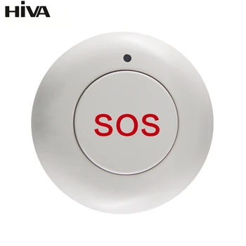 Emergency Alarm Nuppu Home Security häiresüsteemid Smart Wireless SOS Hädaabi Paanika Nuppu Päikese Jõul Väljas Sireen