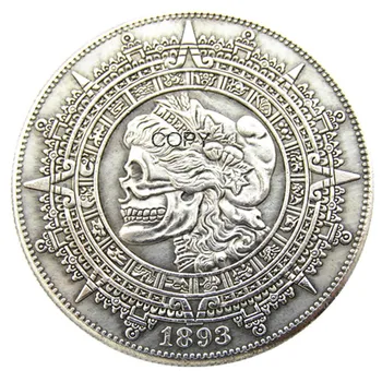 HB(149)USA Hulkur Morgan Dollar kolju zombie skelett hõbetatud Koopia Mündid