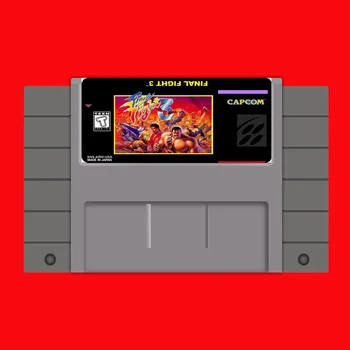 Lõplik Võitlus 3 (FF3) 16 bit Suur Hall Mäng Kaart USA NTSC Mängu Mängija