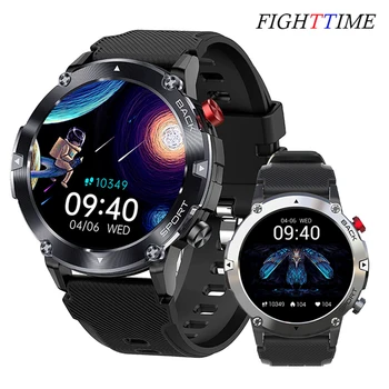 FIGHTTIME Smart Watch Mehed IP68 Veekindel Väljas Sport Südame Löögisageduse ja Vere Hapniku Smartwatch BlueTooth Kõne Vaadata Android ja IOS