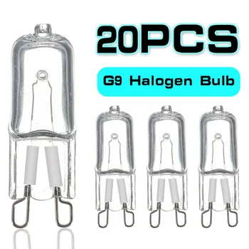 20pcs G9 Halogeen Lambid Kapsel 220-240V 20/25/40/60W Valgustus Lamp Soe Valge 2900K Kõrge Luumenit Kodu Magamistuba Vannituba