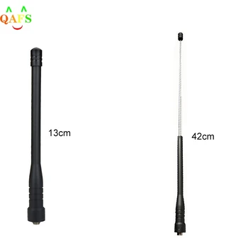Universaalne SMA Female Dual Wide Band Paindlik Antenni Walkie Talkie, Teleskoop-Rod Kõrge Kasum Antenn Baofeng 888s