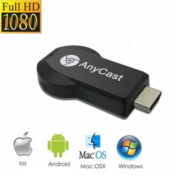 UUS AnyCast M100 4K Traadita TV Stick WiFi Ekraan Dongle HDMI-ühilduv Vastuvõtja Media TV Stick DLNA-Airplay, Miracast