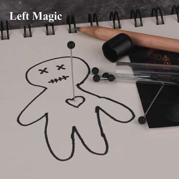 Voodoo Nõela Peter Eggink Mentalism Magic Trikke Professionaalne Võlurid Rekvisiidid Trikk Close Up Magic Illusioonid