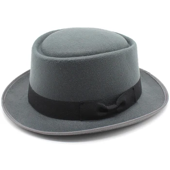 Mood Klassikaline Meeste Villane Müts Tundnud Fedora Must Müts Briti Panama Kiriku Jazz Mees Sügis-Talv Lai Nokk Mütsi Naistele