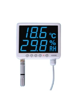 LED-Ekraan Väljund RS485 Data Logija Termomeeter Hygrometer Temperatuur, Niiskus Kontroller Kasvuhoone